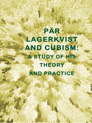 cover image of PÄR LAGERKVIST AND CUBISM
